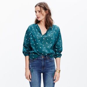 Madewell Feather Blouse